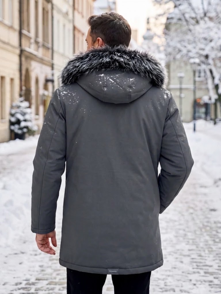 FEDERICO™ | Parka uomo antivento – fodera in peluche, cappuccio rimovibile