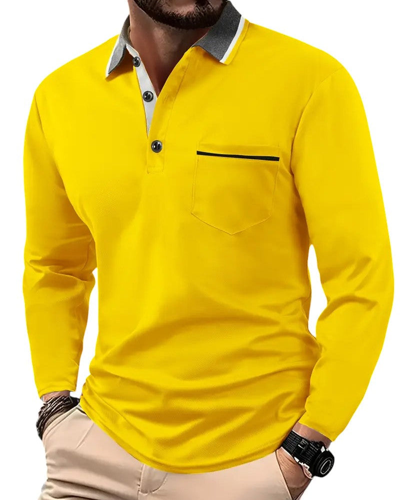 FEDERICO™ | Polo a maniche lunghe classico