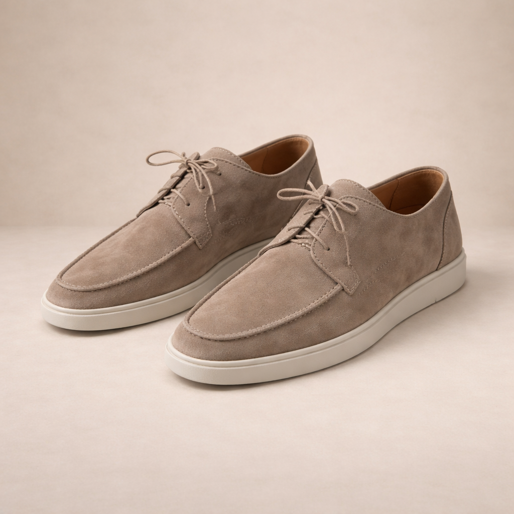 FEDERICO™ | Derbies in pelle scamosciata
