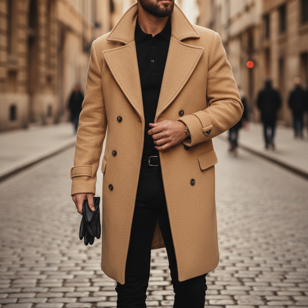 FEDERICO™ | Cappotto in lana classico