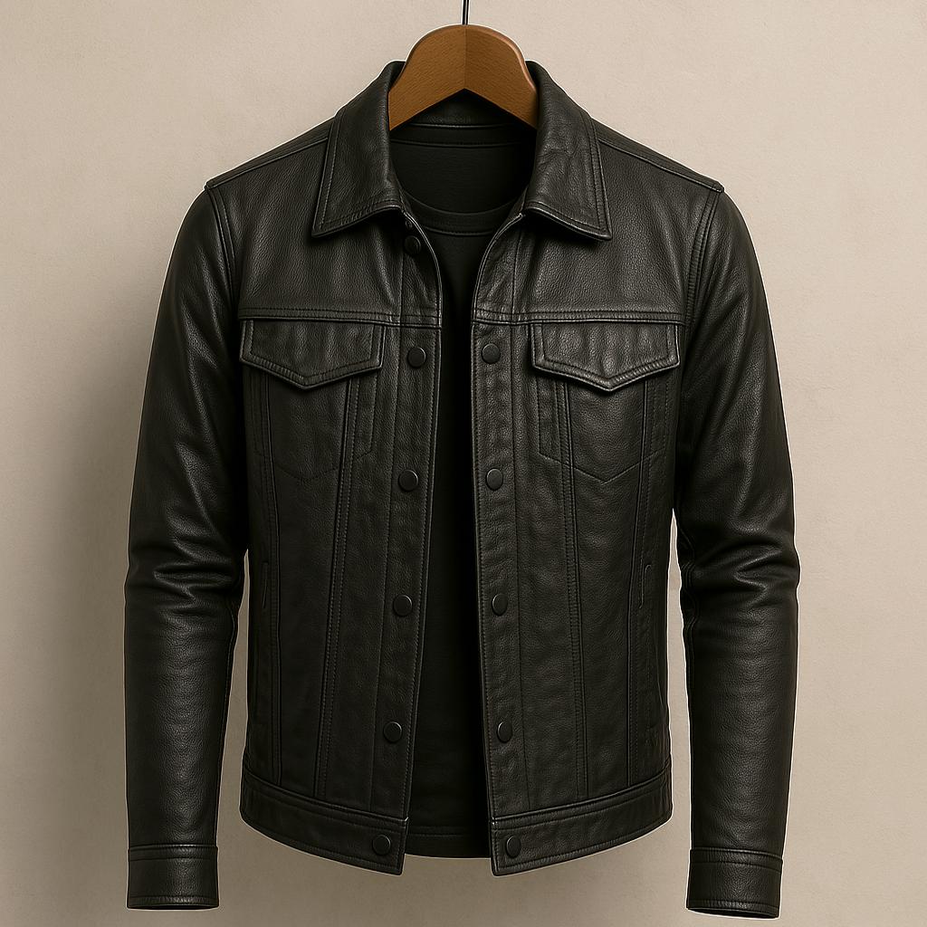 FEDERICO™ | Giacca in pelle da uomo Modern Rider