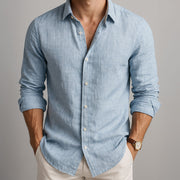 FEDERICO™ | Camicia leggera in misto cotone e lino