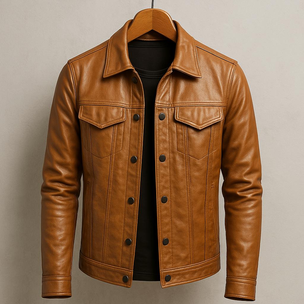 FEDERICO™ | Giacca in pelle da uomo Modern Rider