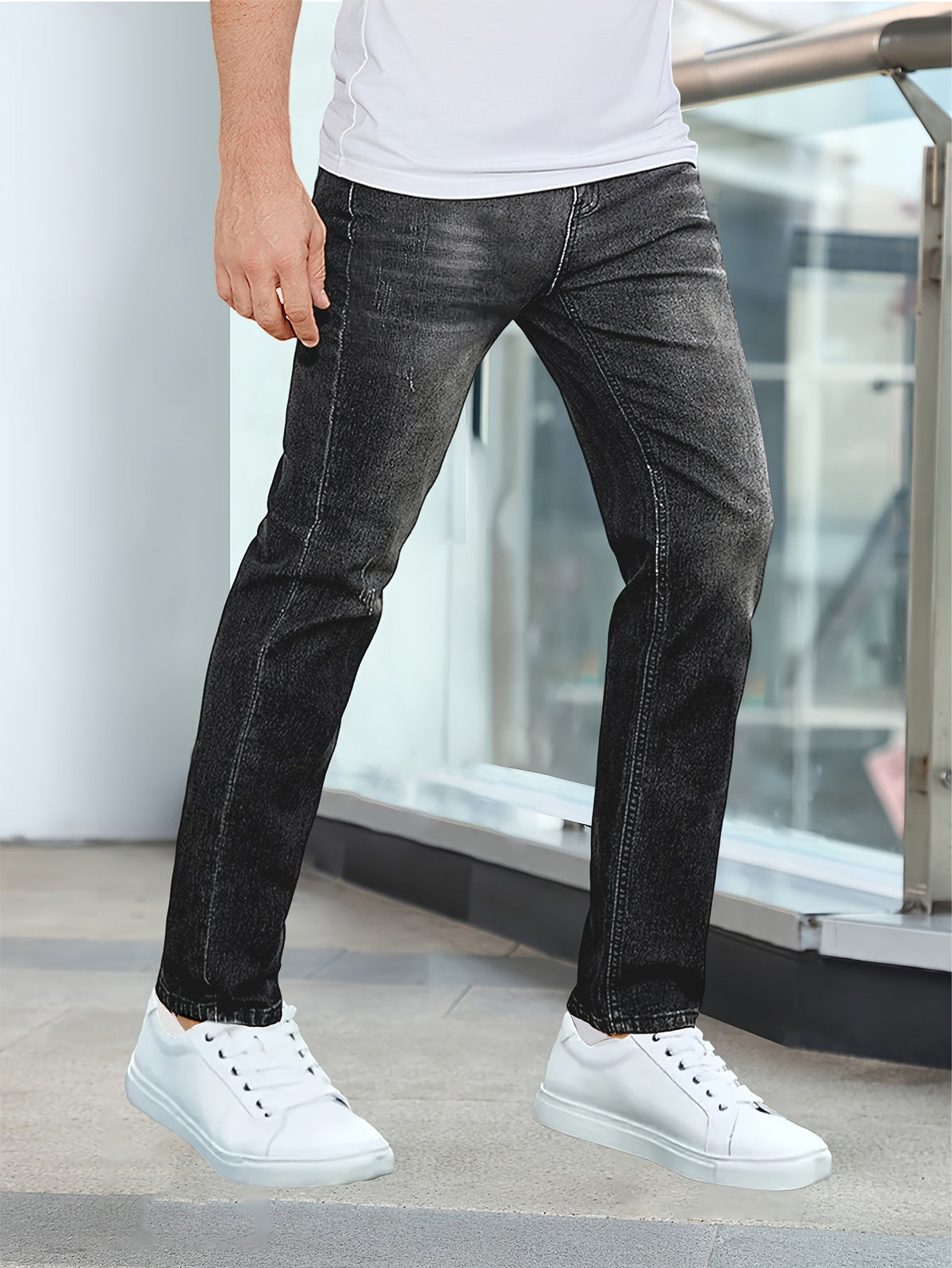 FEDERICO™ | Jeans da uomo in denim lavato