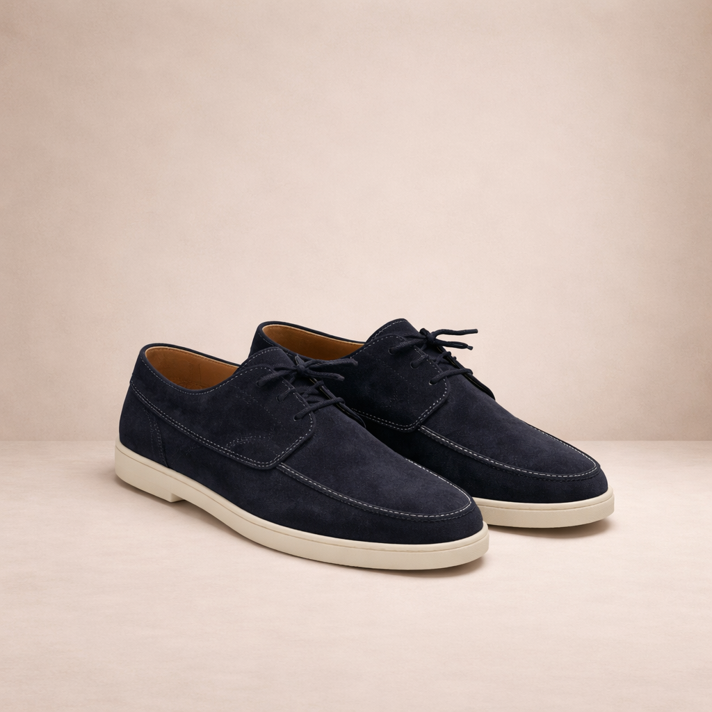 FEDERICO™ | Derbies in pelle scamosciata