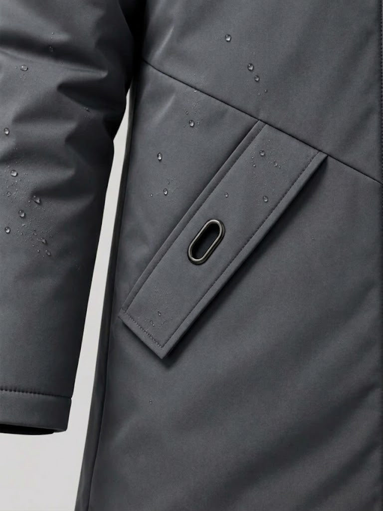 FEDERICO™ | Parka uomo antivento – fodera in peluche, cappuccio rimovibile