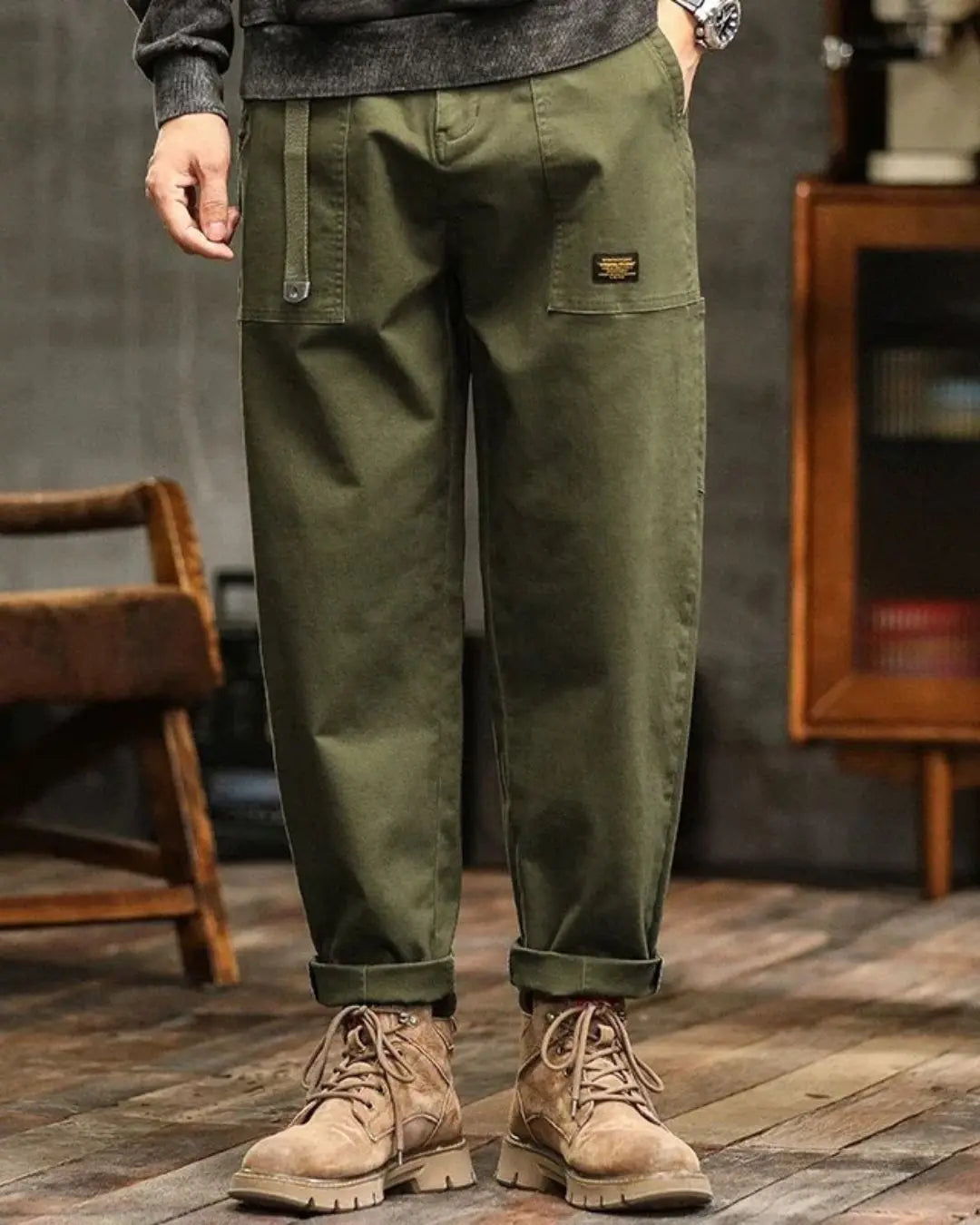 FEDERICO™ | Pantaloni cargo a pannelli