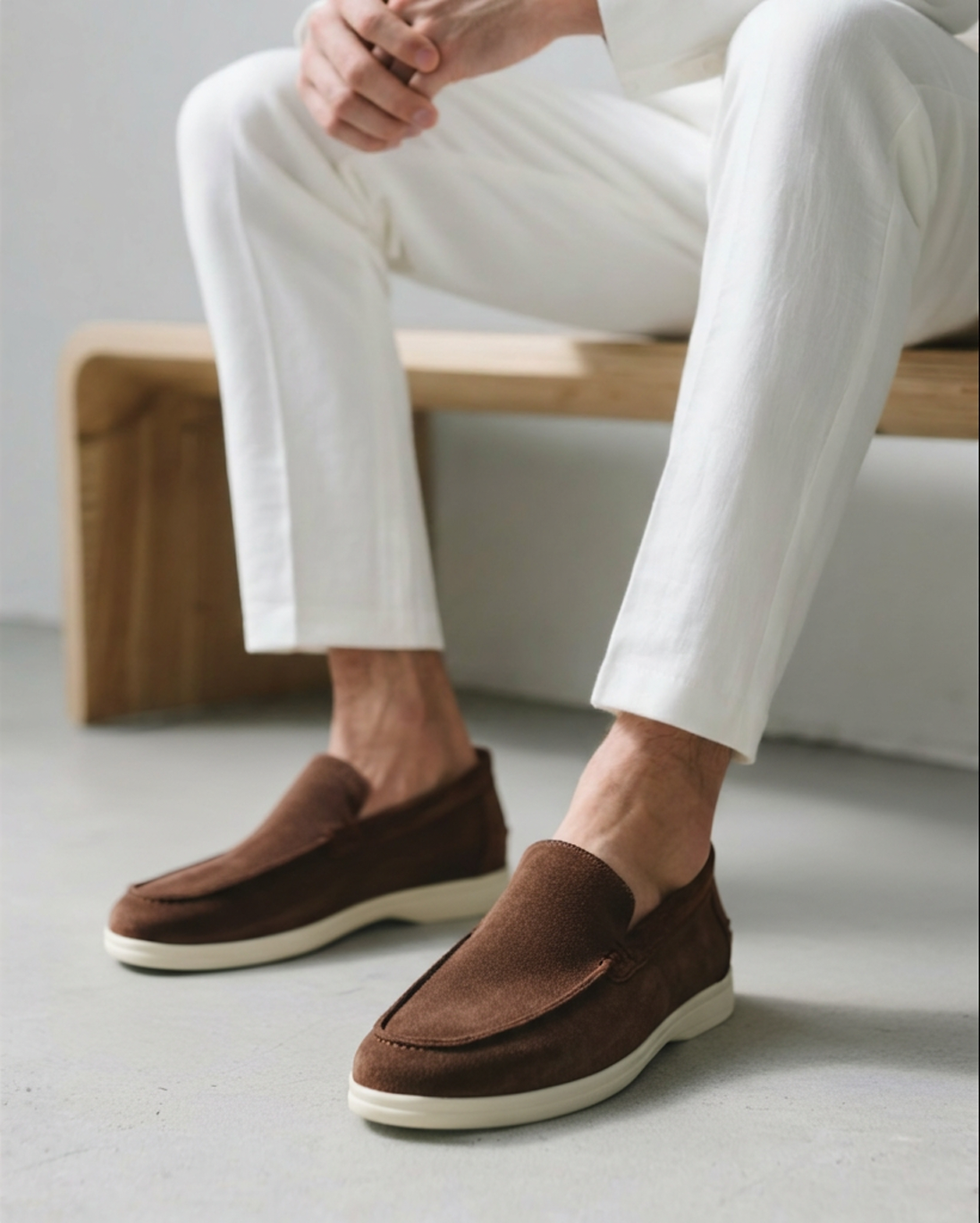 FEDERICO™ | Mocassini in camoscio
