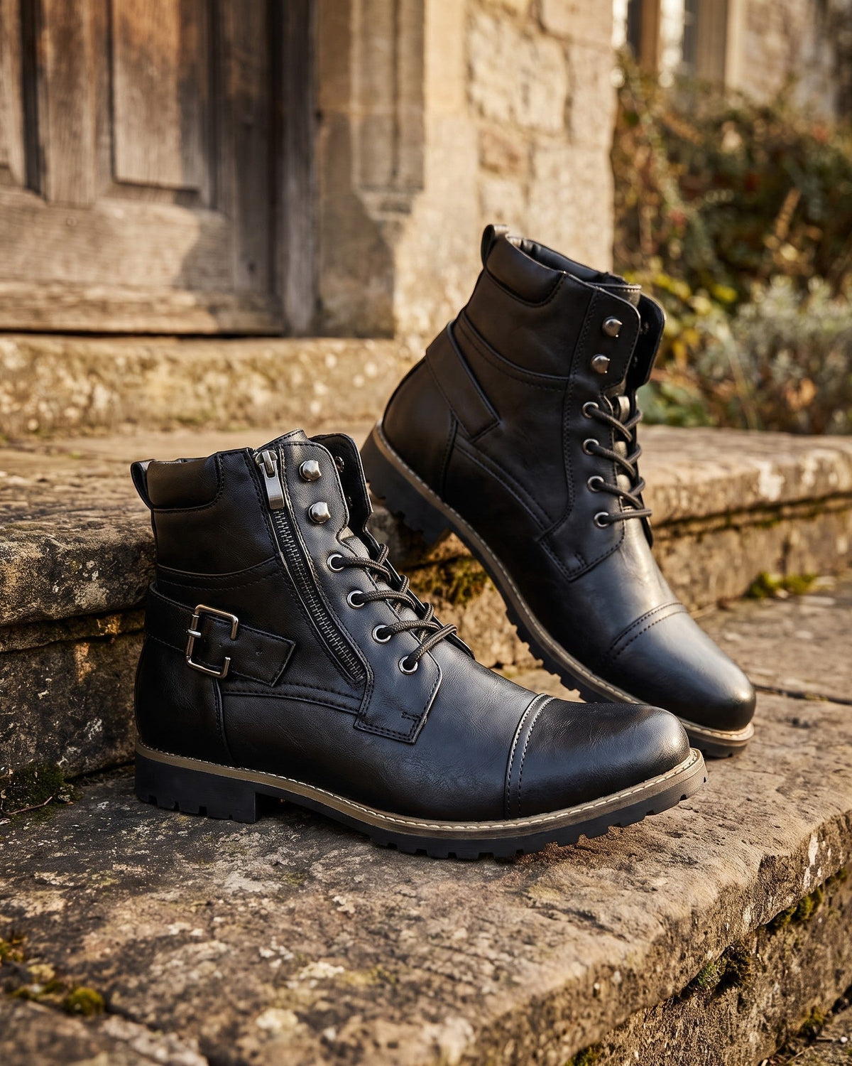 FEDERICO™ | Stivale in pelle Elios