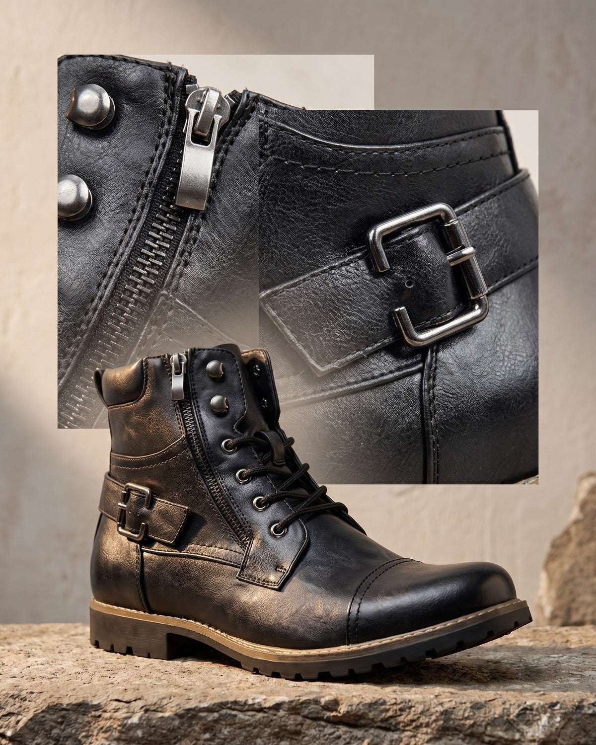 FEDERICO™ | Stivale in pelle Elios