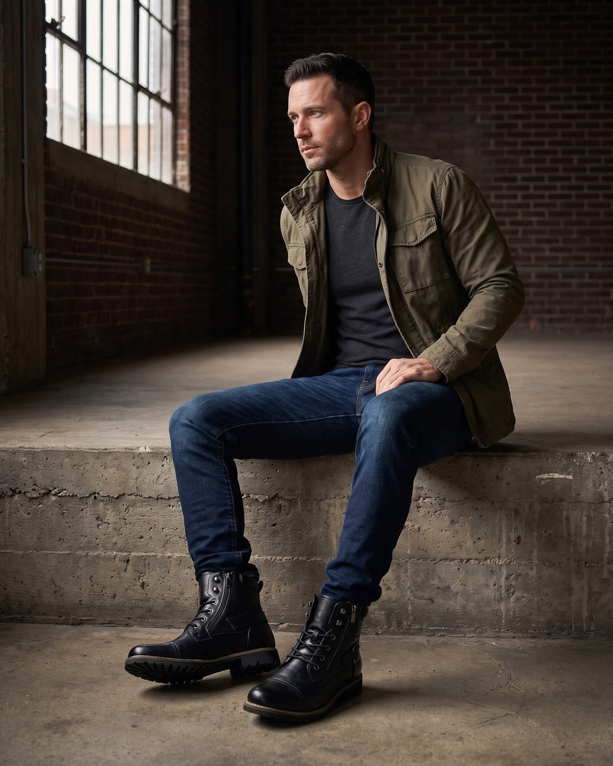 FEDERICO™ | Stivale in pelle Elios