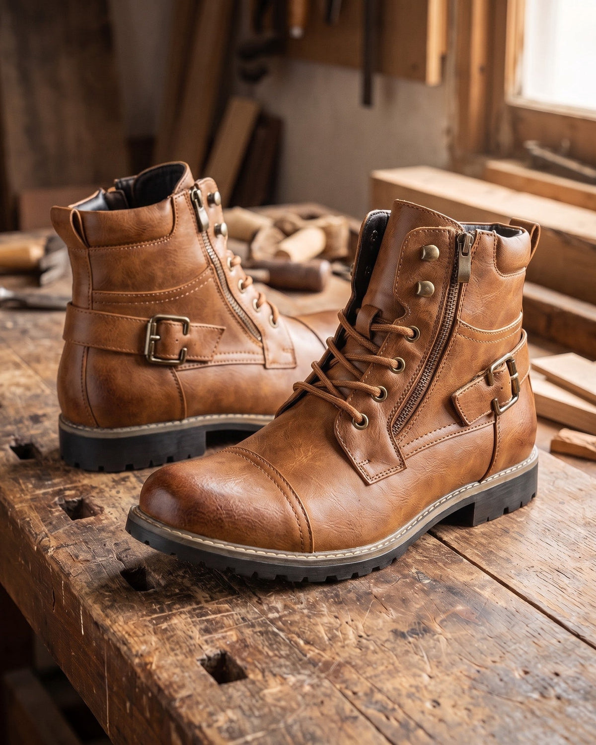 FEDERICO™ | Stivale in pelle Elios
