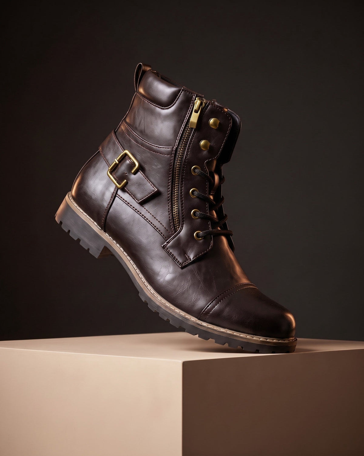 FEDERICO™ | Stivale in pelle Elios
