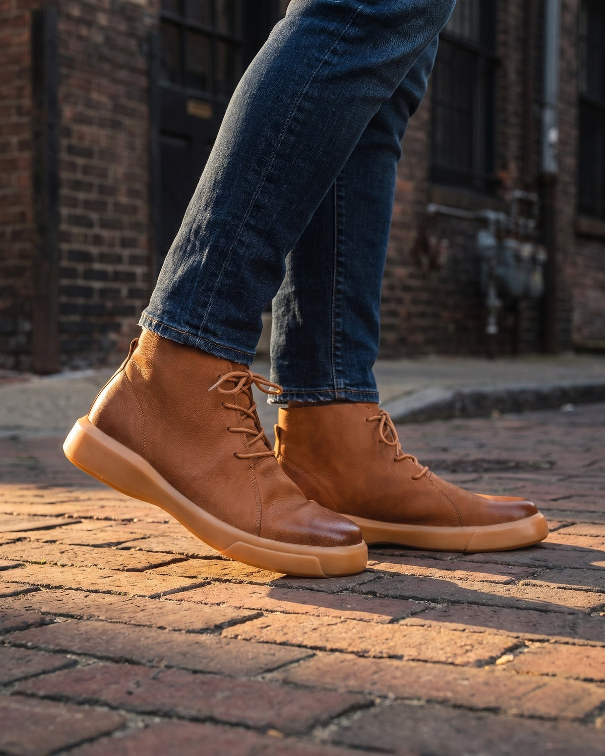 FEDERICO™ | Stivaletto Chukka in Pelle Fabian
