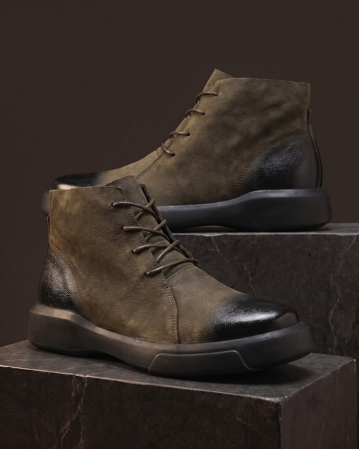FEDERICO™ | Stivaletto Chukka in Pelle Fabian