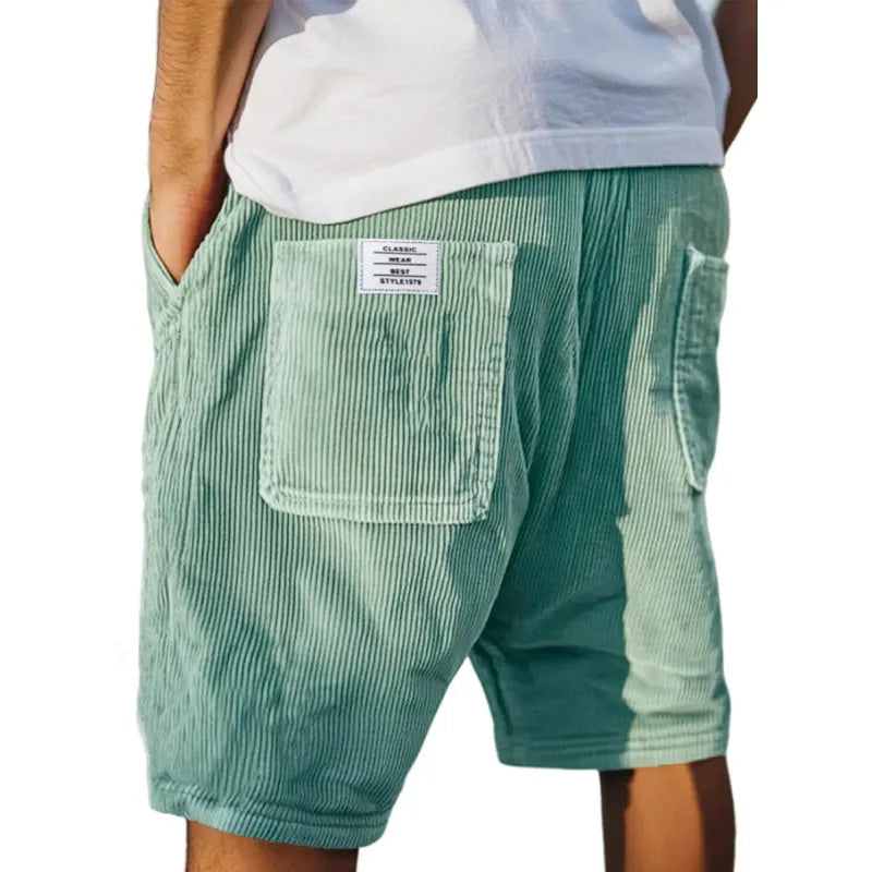FEDERICO™ | Pantaloncini da uomo in velluto con coulisse