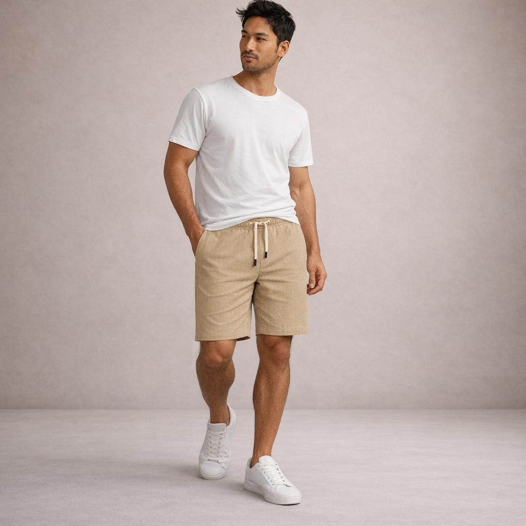 FEDERICO™ | Pantaloncini in lino casual
