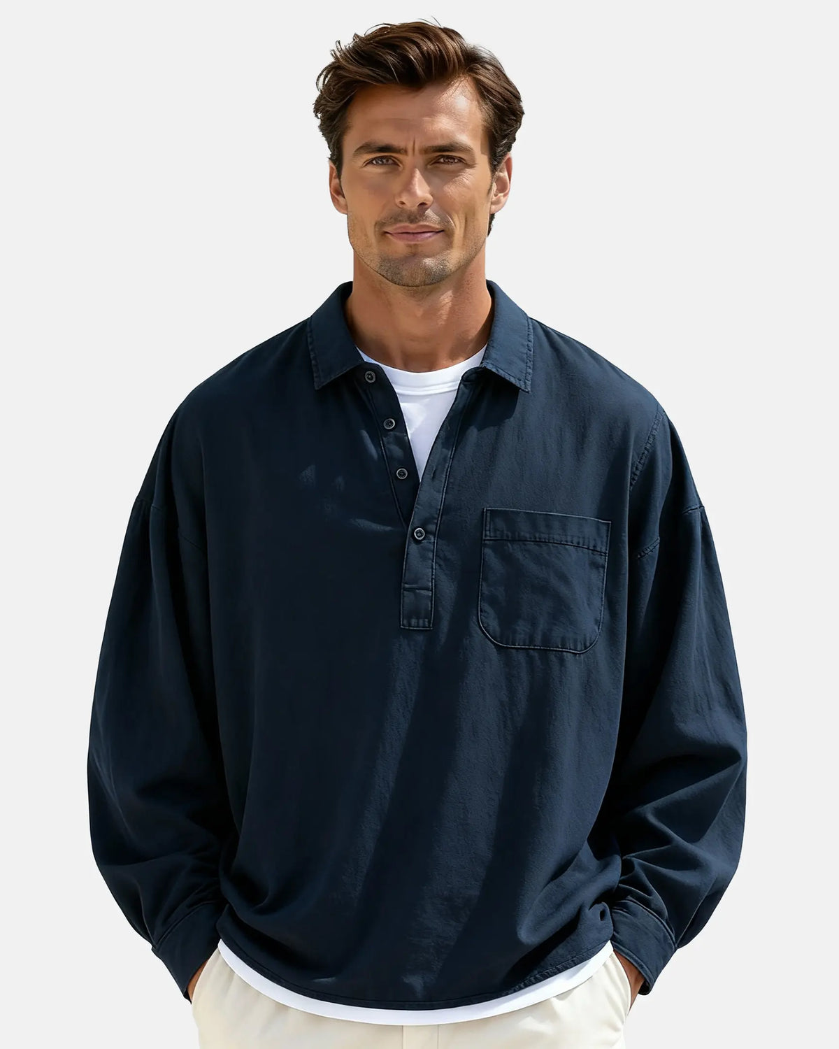 FEDERICO™ | Camicia in cotone e lino