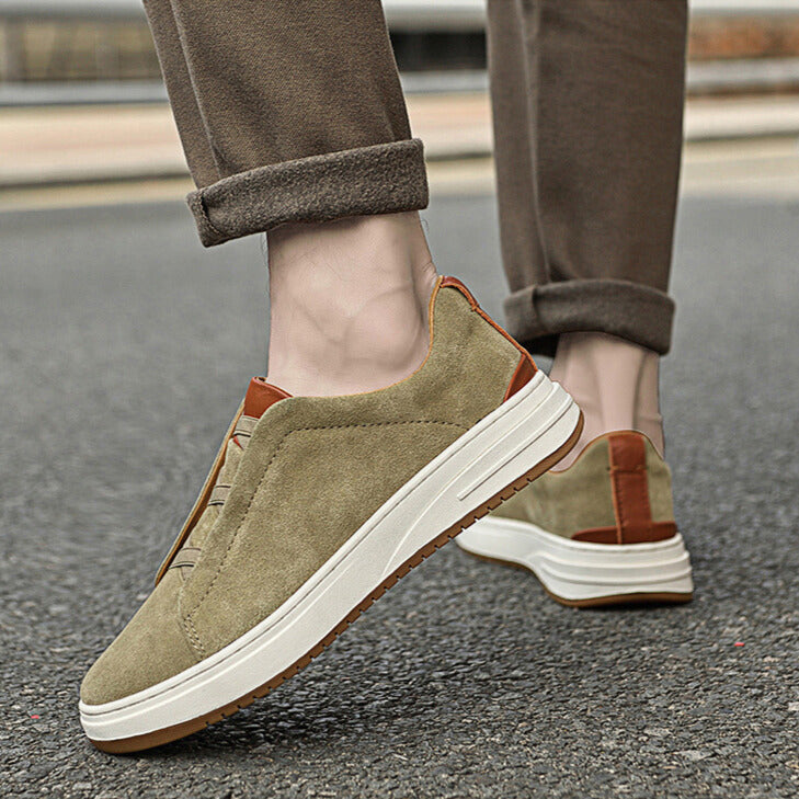 FEDERICO™ | SCARPE SLIP-ON DA UOMO IN CAMOSCIO