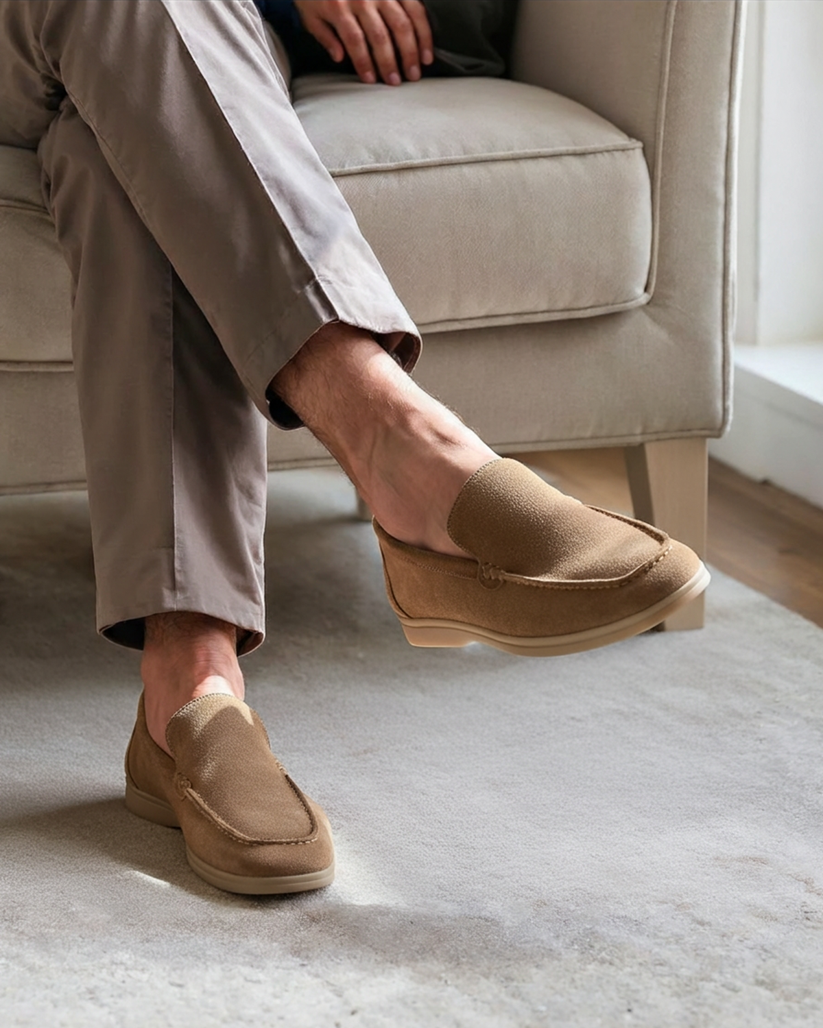 FEDERICO™ | Mocassini premium in camoscio