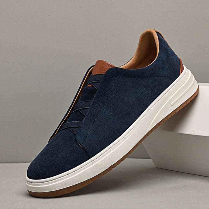 FEDERICO™ | SCARPE SLIP-ON DA UOMO IN CAMOSCIO