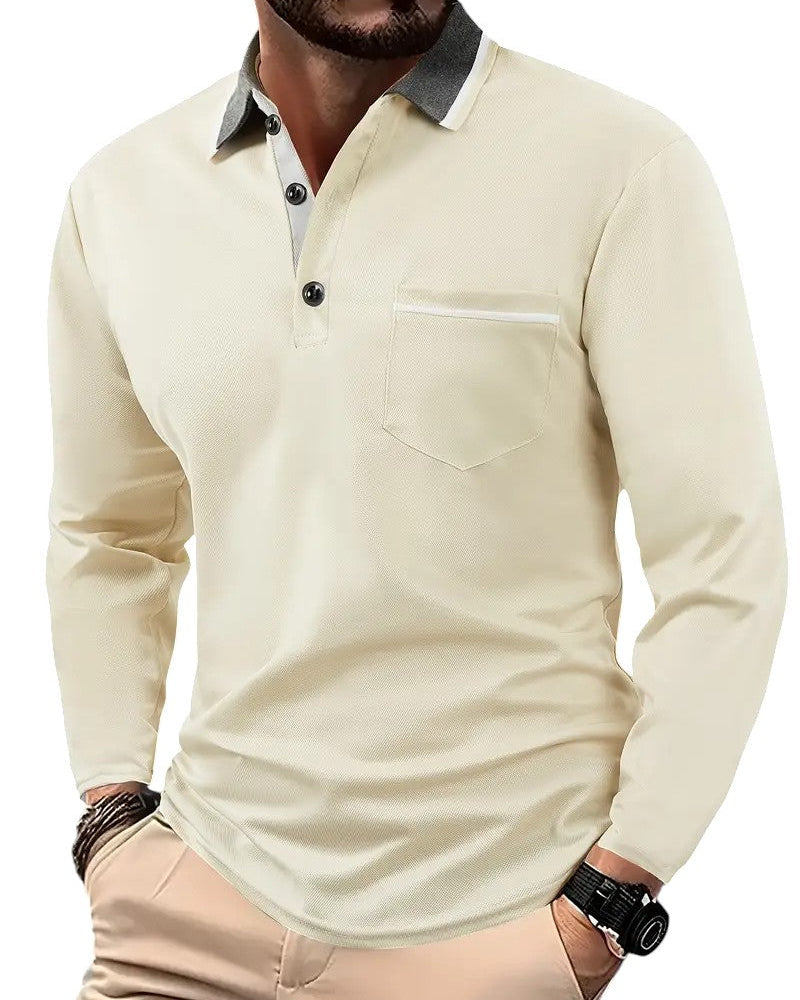 FEDERICO™ | Polo a maniche lunghe classico