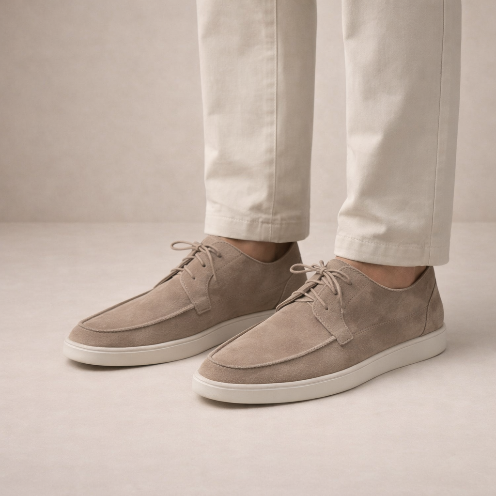 FEDERICO™ | Derbies in pelle scamosciata