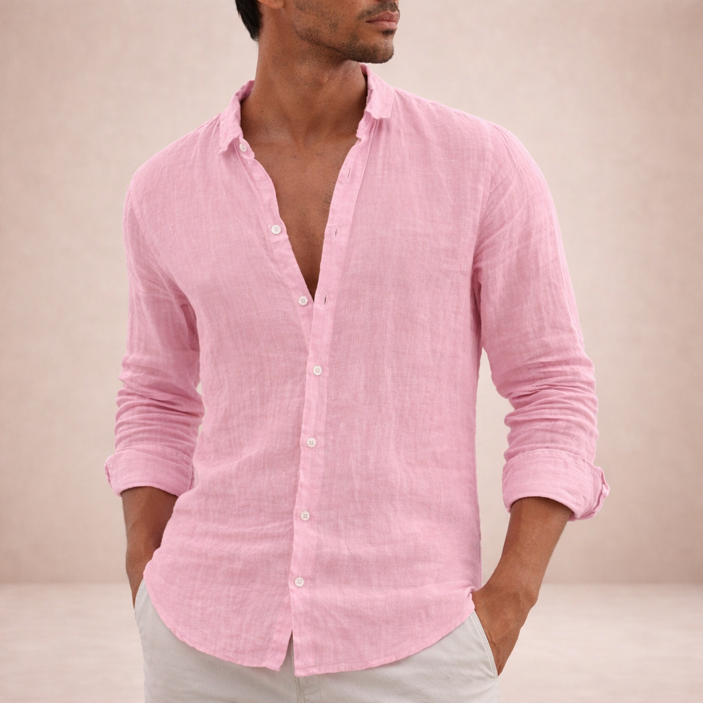 FEDERICO™ | Camicia in lino a maniche lunghe