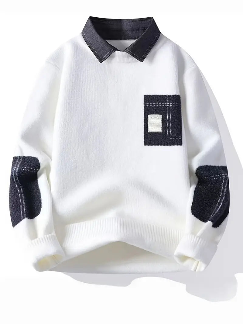 FEDERICO™ | Maglia in denim Mark Houston
