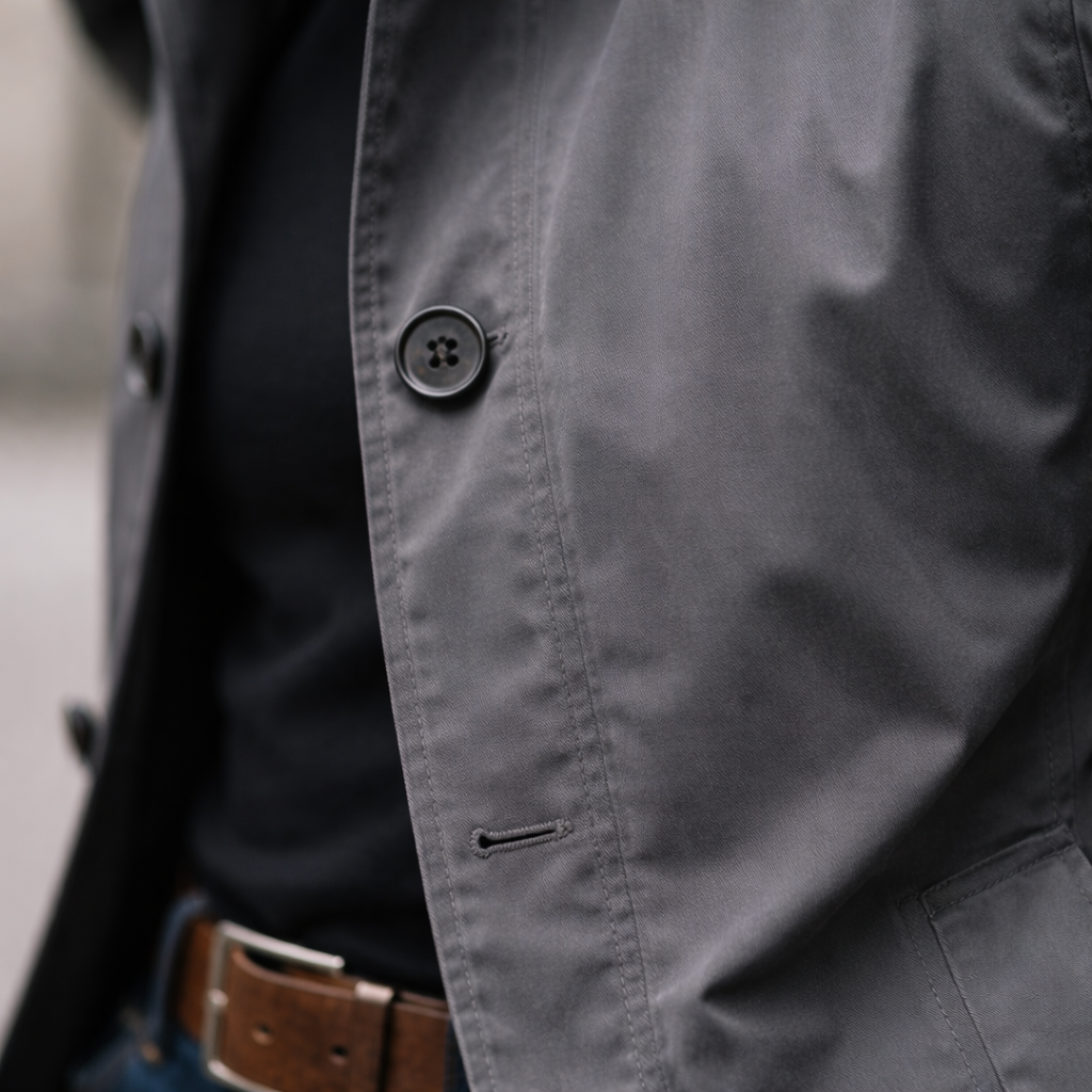 FEDERICO™ | Cappotto trapuntato con bottoni
