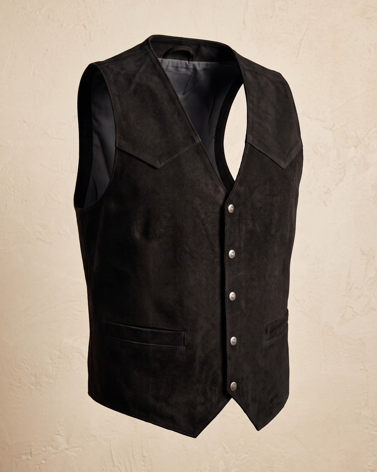 FEDERICO™ | Gilet effetto camoscio spazzolato