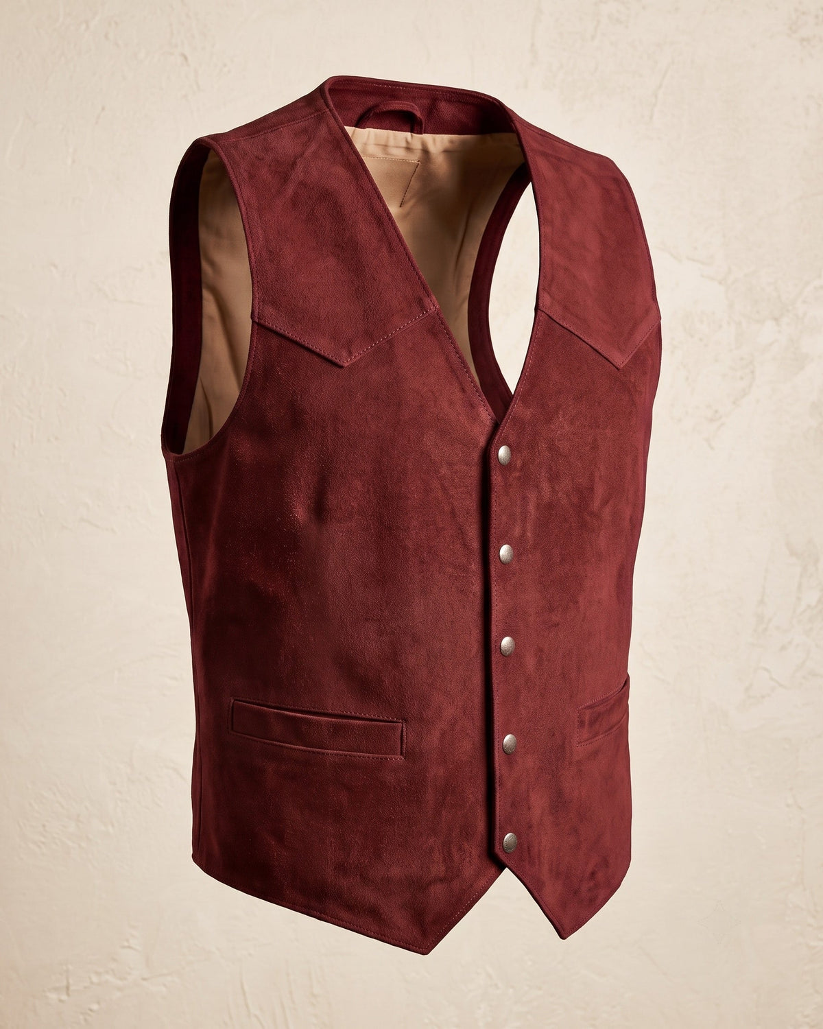 FEDERICO™ | Gilet effetto camoscio spazzolato