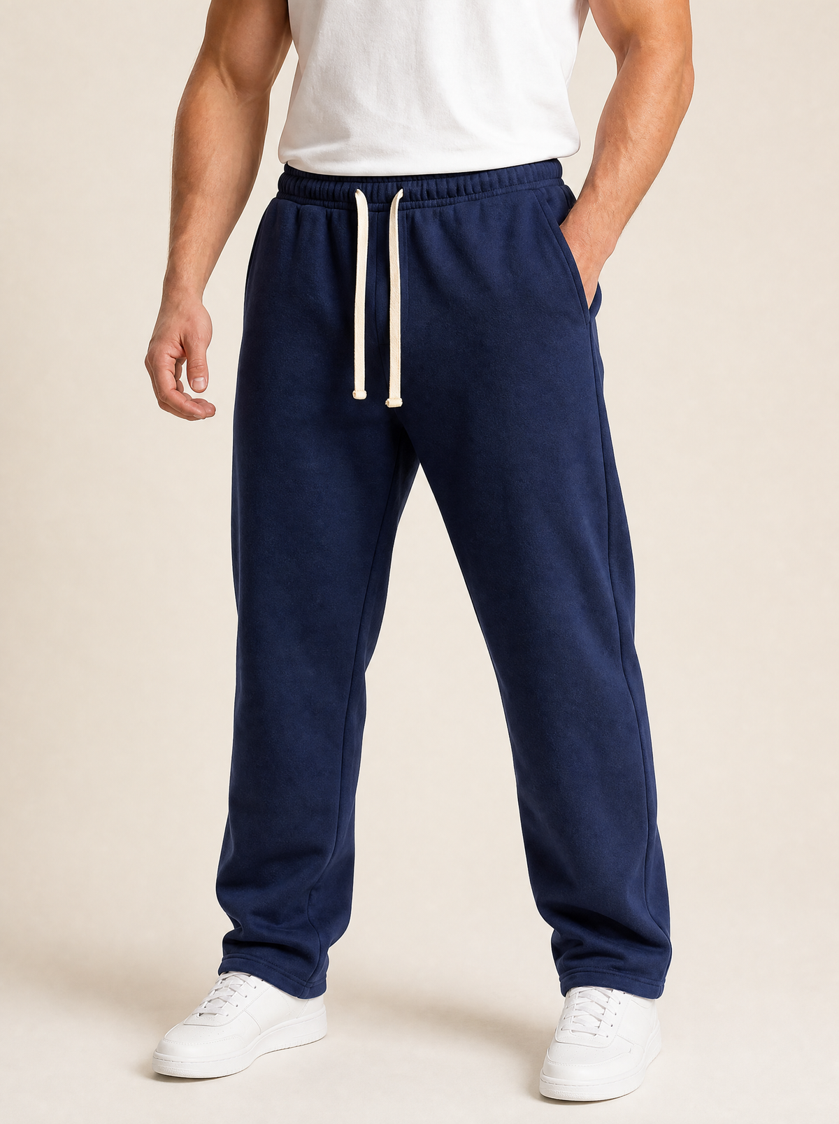 Pantaloni tuta uomo felpati