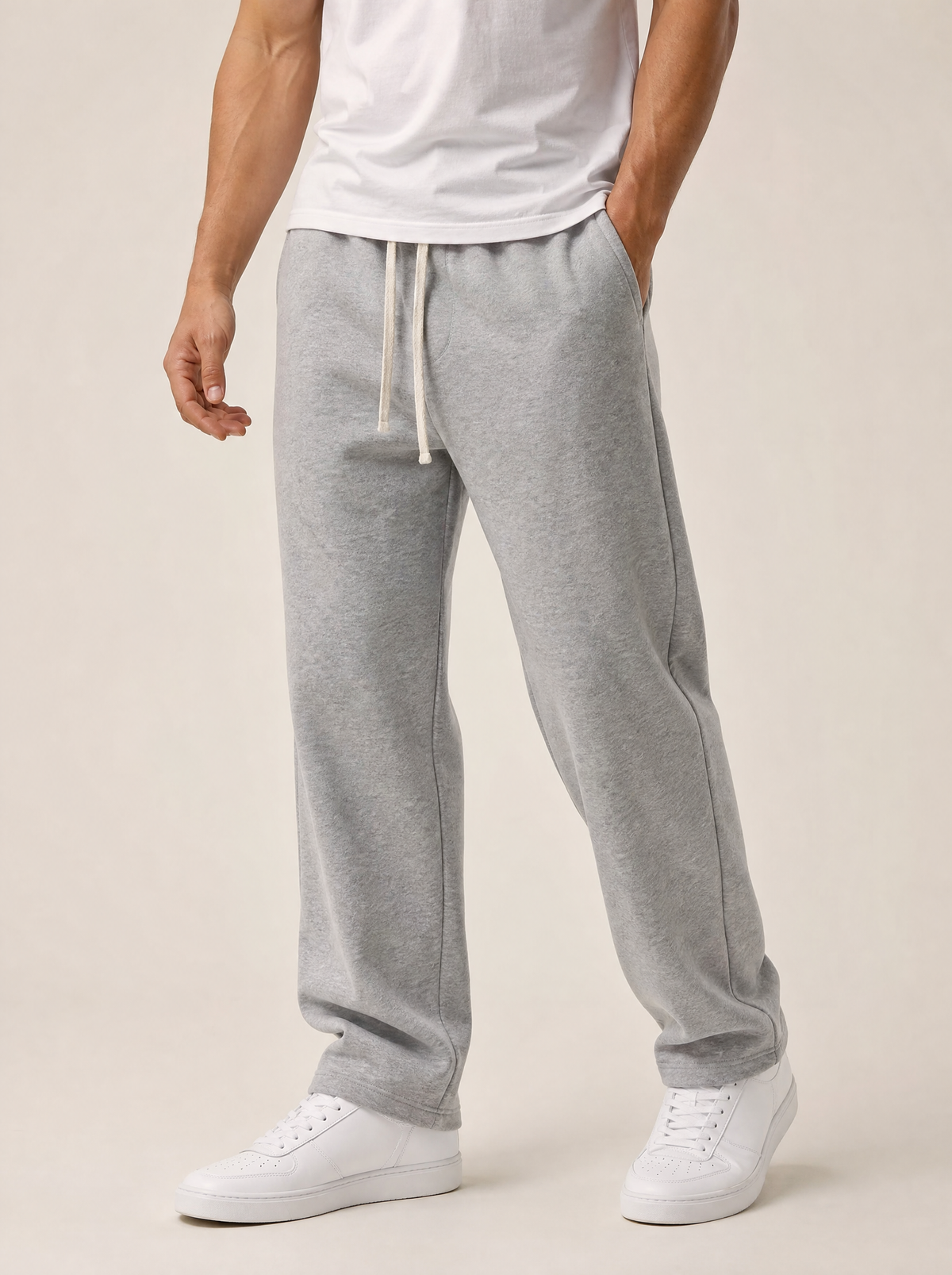 Pantaloni tuta uomo felpati
