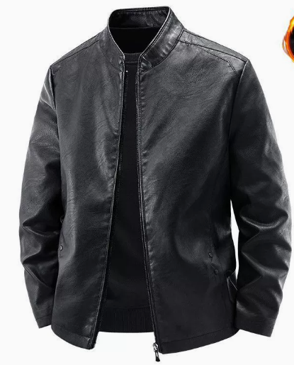 FEDERICO™ | Giacca in pelle uomo vintage – fodera in pile