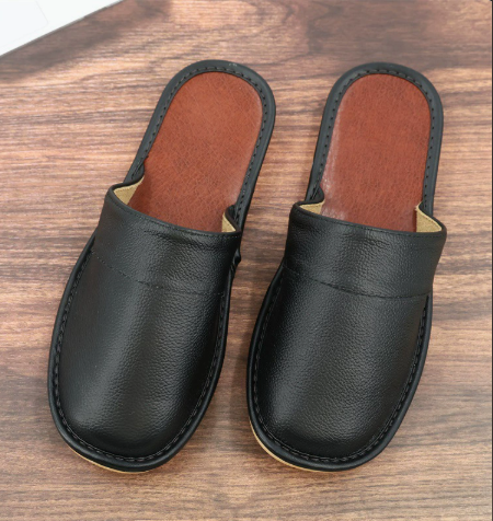 FEDERICO™ | Pantofole uomo in pelle morbida – per casa ed esterno