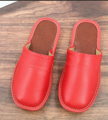 FEDERICO™ | Pantofole uomo in pelle morbida – per casa ed esterno