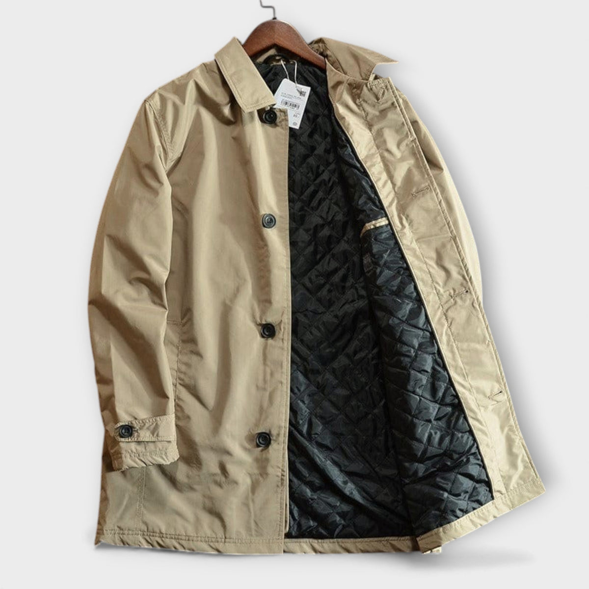 FEDERICO™ | Cappotto trapuntato con bottoni