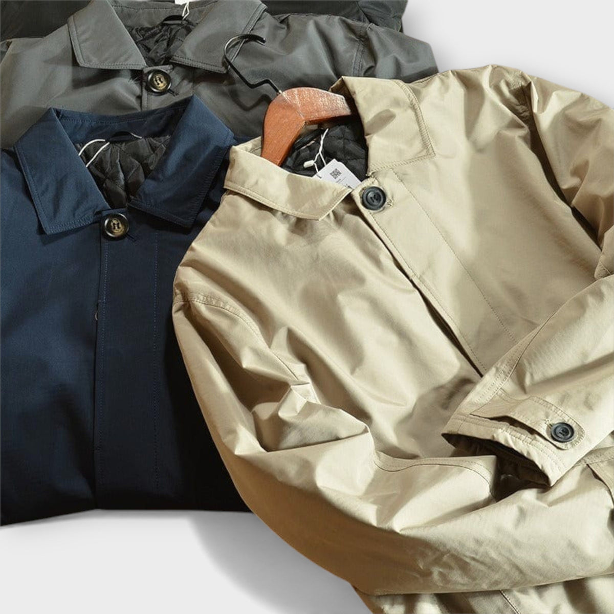 FEDERICO™ | Cappotto trapuntato con bottoni