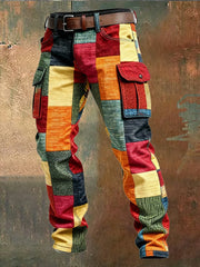 FEDERICO™ | Pantaloni cargo da uomo in patchwork
