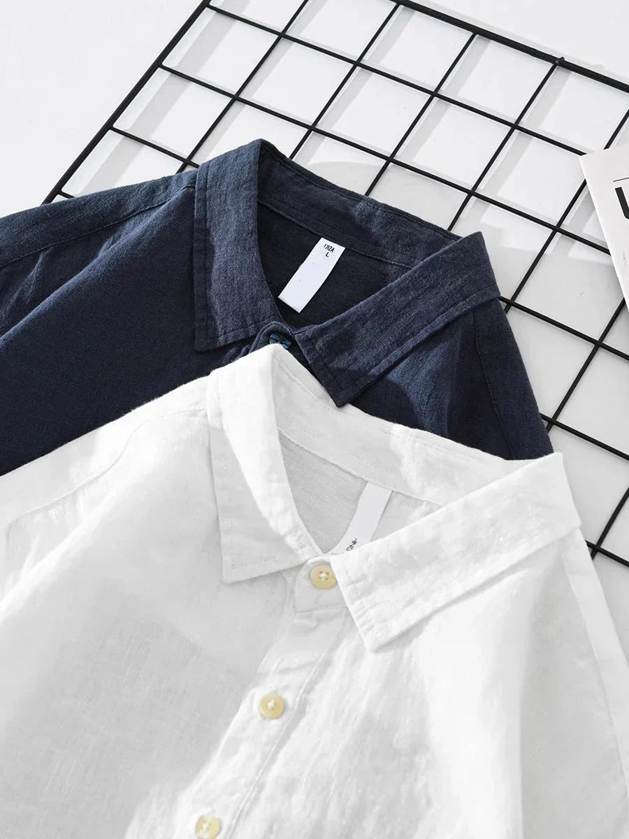 FEDERICO™ | Camicia in cotone e lino