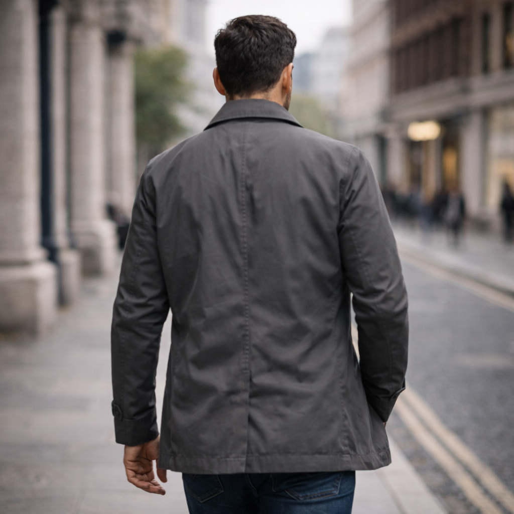 FEDERICO™ | Cappotto trapuntato con bottoni