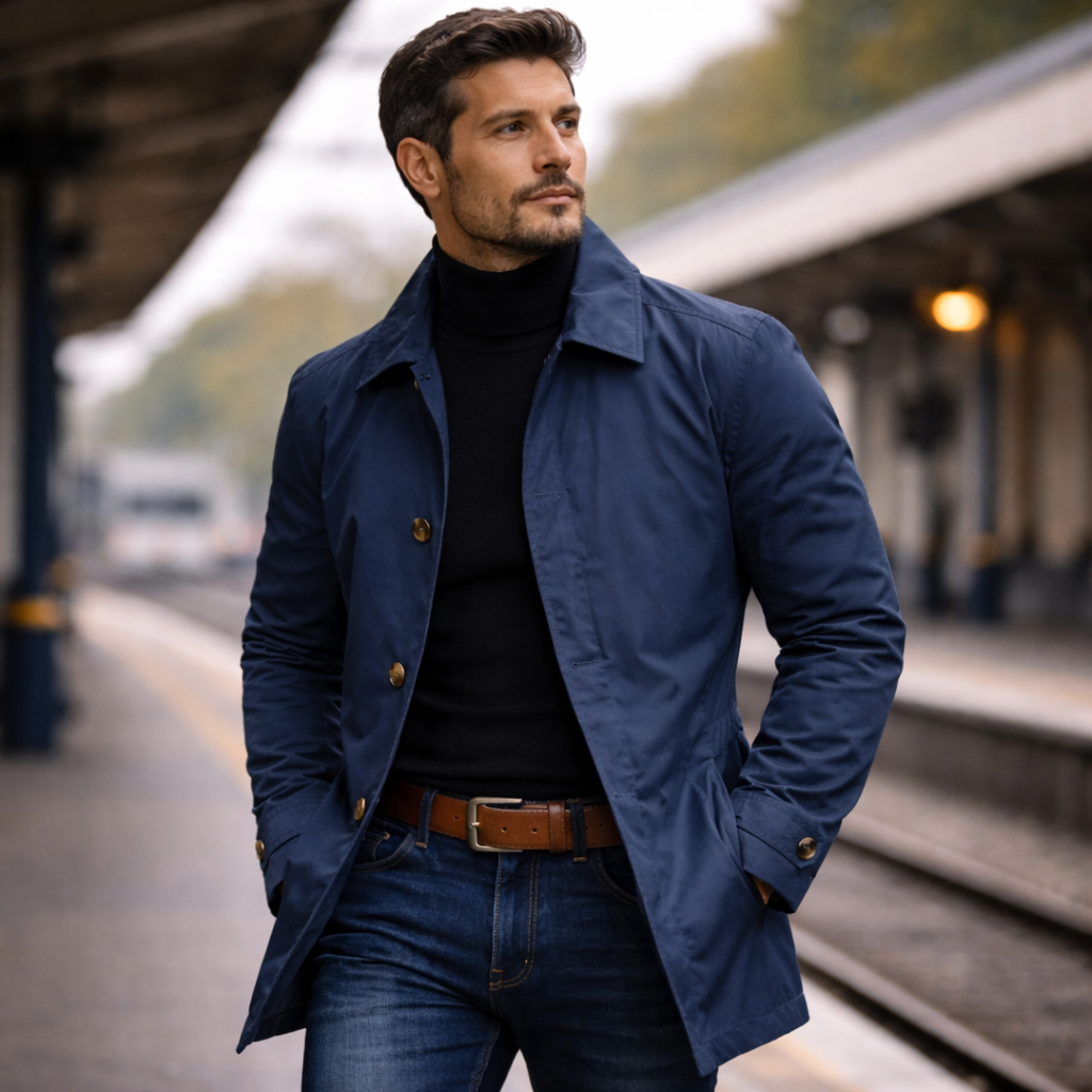 FEDERICO™ | Cappotto trapuntato con bottoni