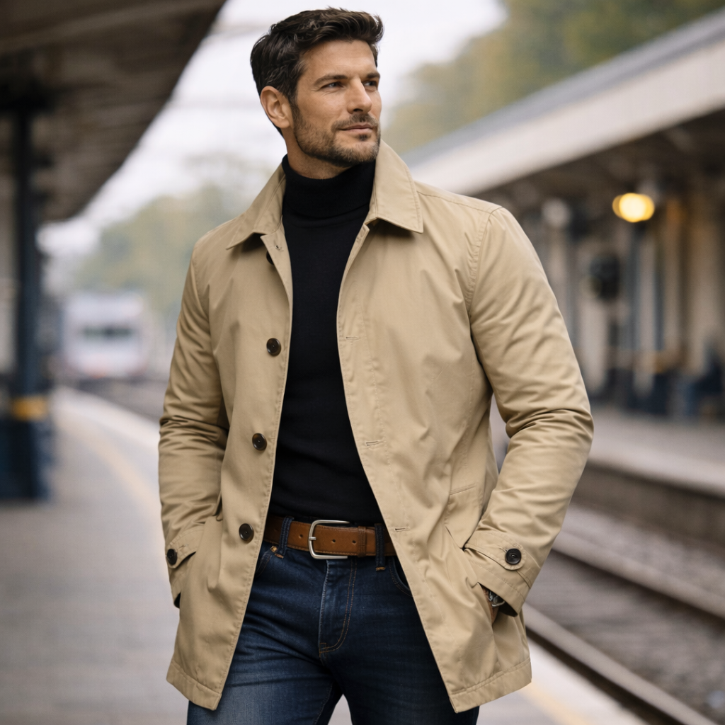 FEDERICO™ | Cappotto trapuntato con bottoni