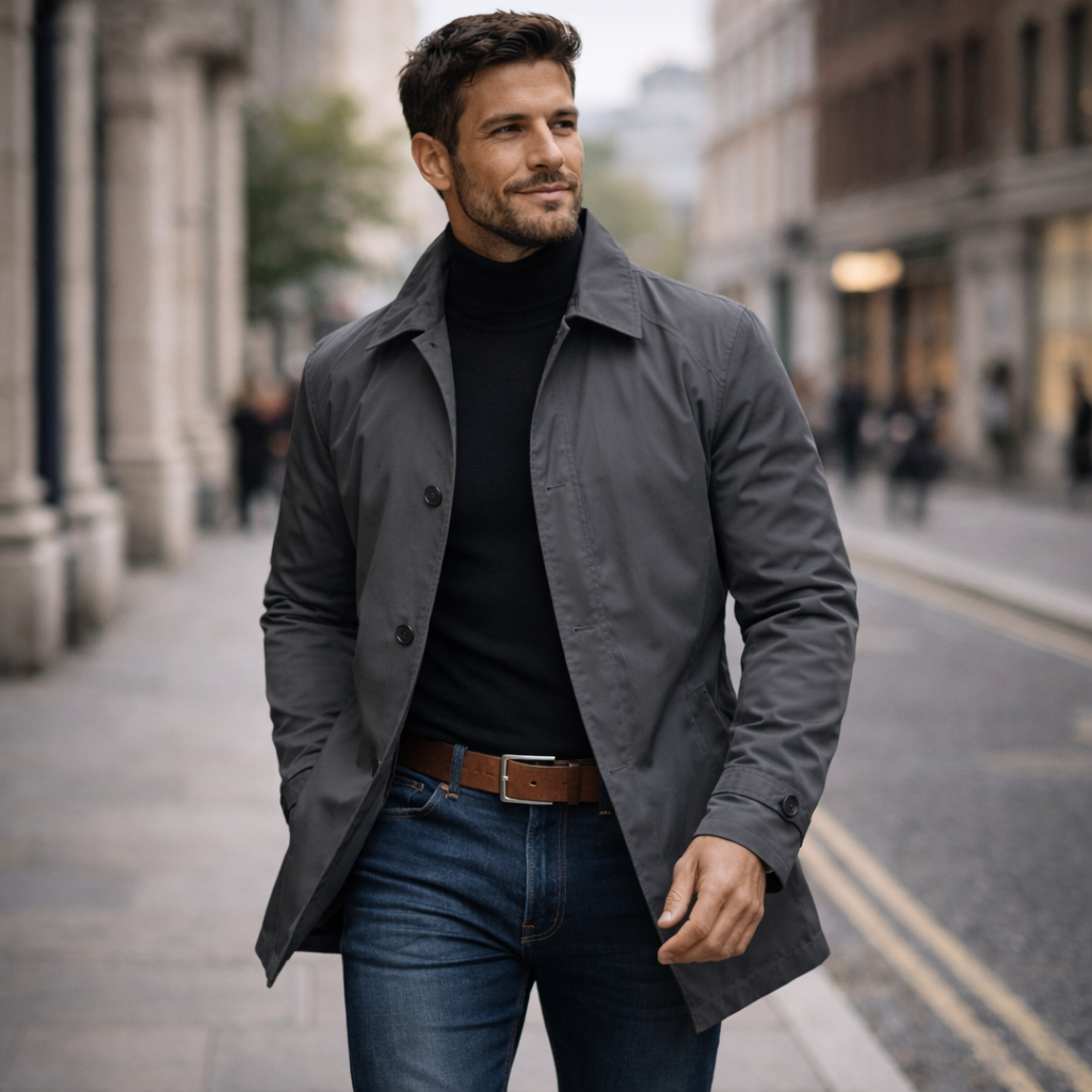 FEDERICO™ | Cappotto trapuntato con bottoni