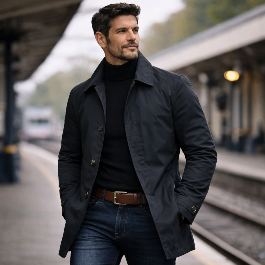 FEDERICO™ | Cappotto trapuntato con bottoni
