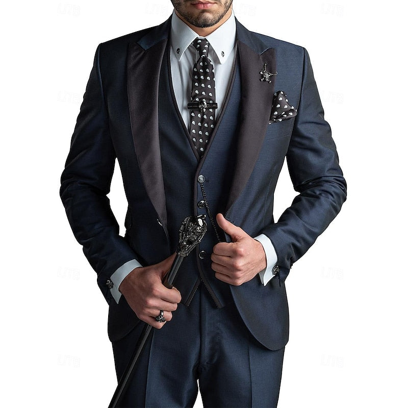FEDERICO™ | Abito da uomo in lino a tre pezzi