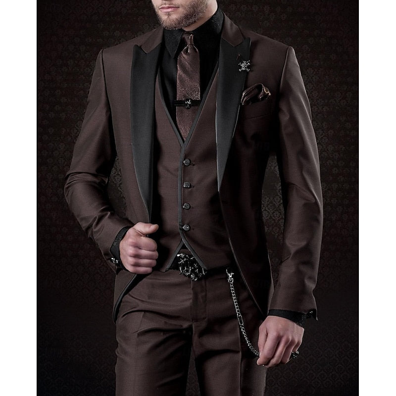 FEDERICO™ | Abito da uomo in lino a tre pezzi