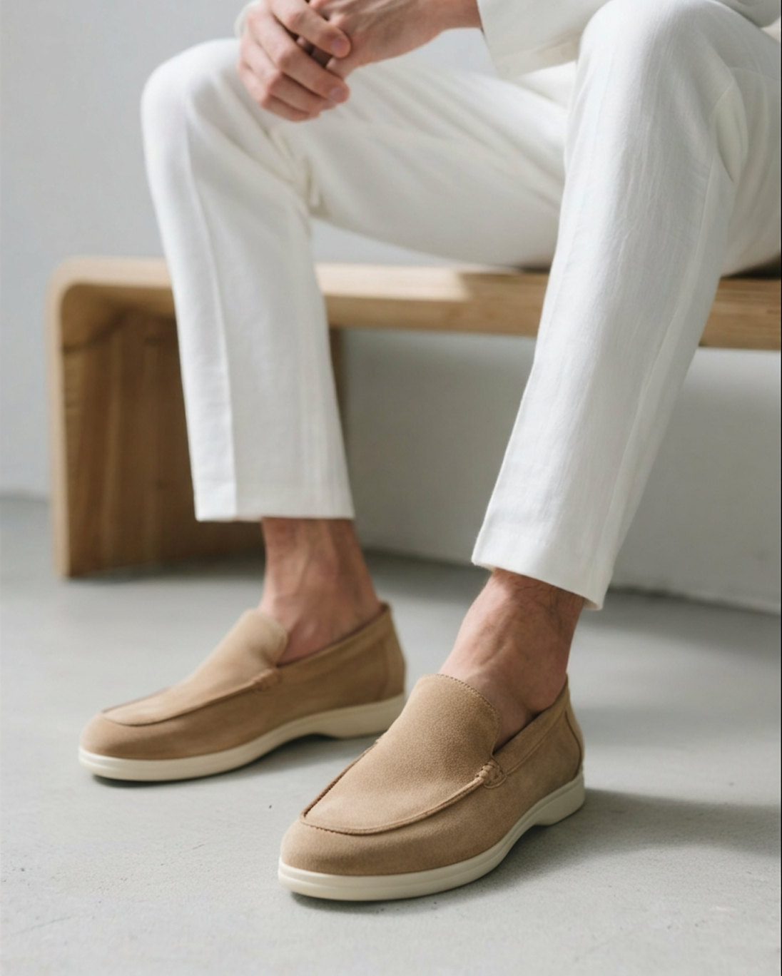 FEDERICO™ | Mocassini in camoscio
