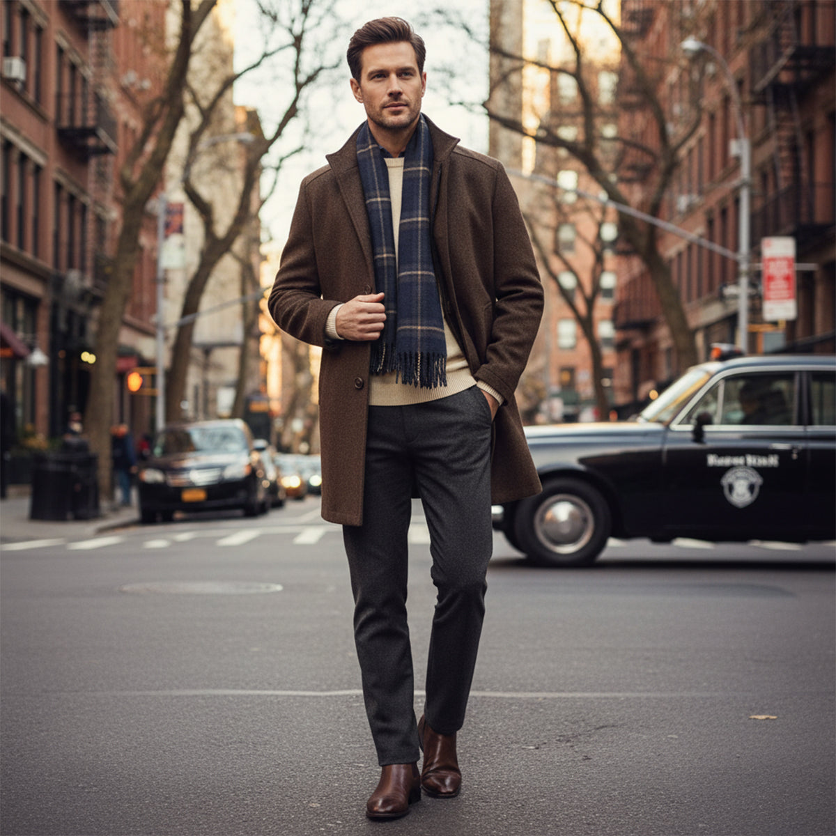 FEDERICO™ | Cappotto uomo elegante in misto lana – struttura sartoriale